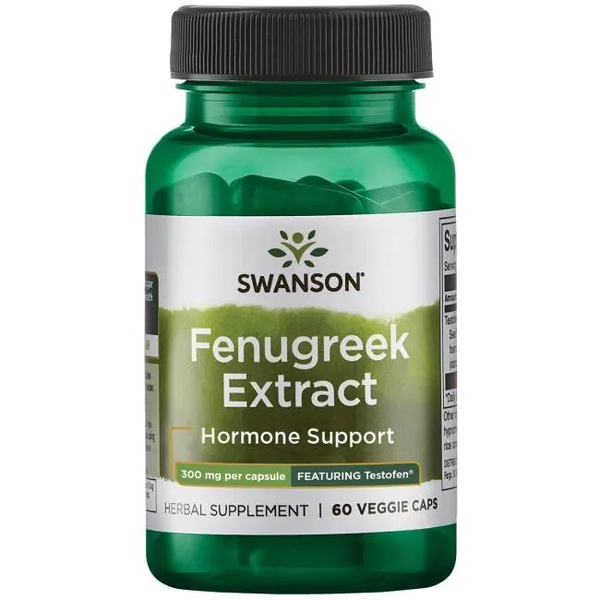 Swanson Fenugreek Extract 300mg for Sugar Balance & Digestion 60 Vcapsules