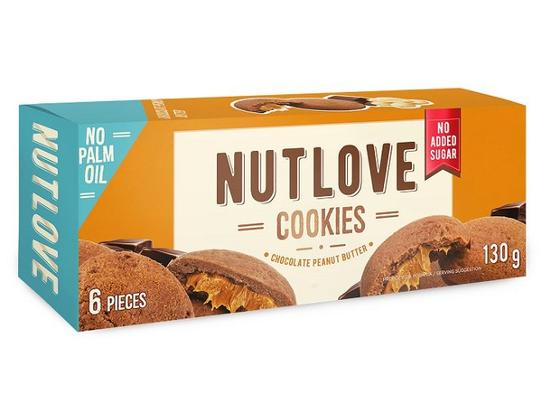 Allnutrition Nutlove Cookies Chocolate Peanut Butter 6 Cookies