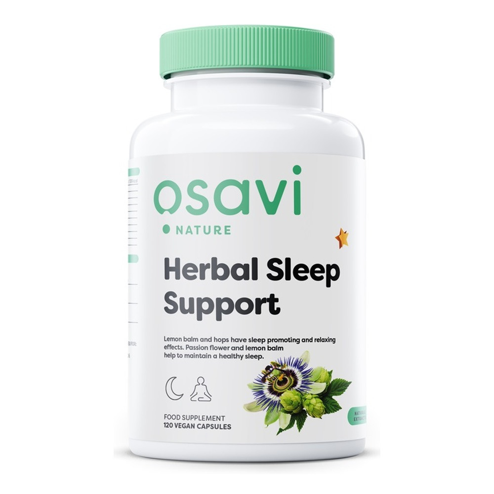 Osavi Herbal Sleep Support Melatonin Free 120 vegan caps