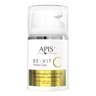 Apis Re-Vit C Rebuilding Night Cream with Vitamin C and Retinol for Gray Skin 50ml