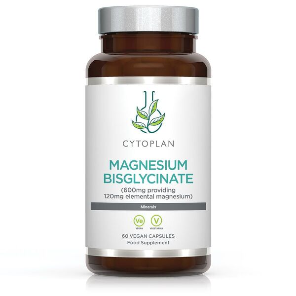 Cytoplan Magnesium Bisglycinate For Nervous System and Relaxation 60 Vcaps