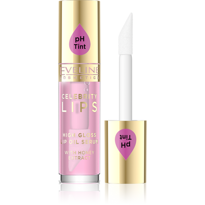 Eveline Celebrity Lips Oil - Lip Serum No. 02 Rose Honey Extract 5ml
