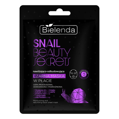 Bielenda Snail Beauty Secret Moisturizing & Regenerating Sheet Mask 1pc