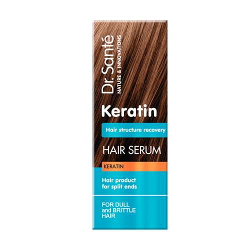 Dr. Sante Keratin Hair Serum with Keratin and Collagen for Dull and Brittle Hair 50ml