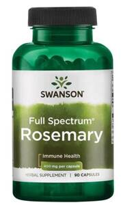 Swanson Rosemary 400mg, Digestion Supporting Rosemary, 90 caps