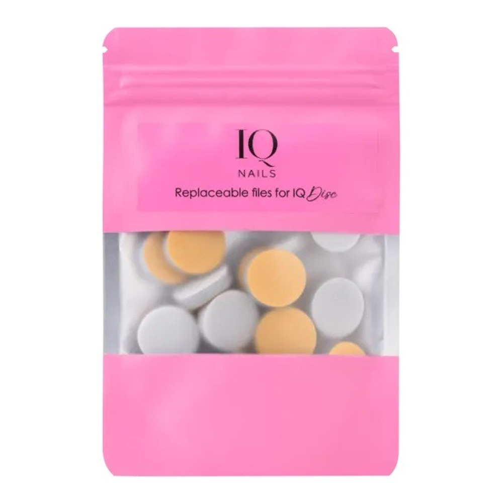 IQ Nails Sponge Pads for Foot Polishing 20mm 25 pcs