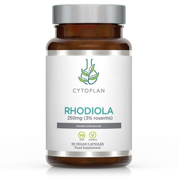 Cytoplan Rhodiola For Mental and Cognitive Performance 60 Vcaps