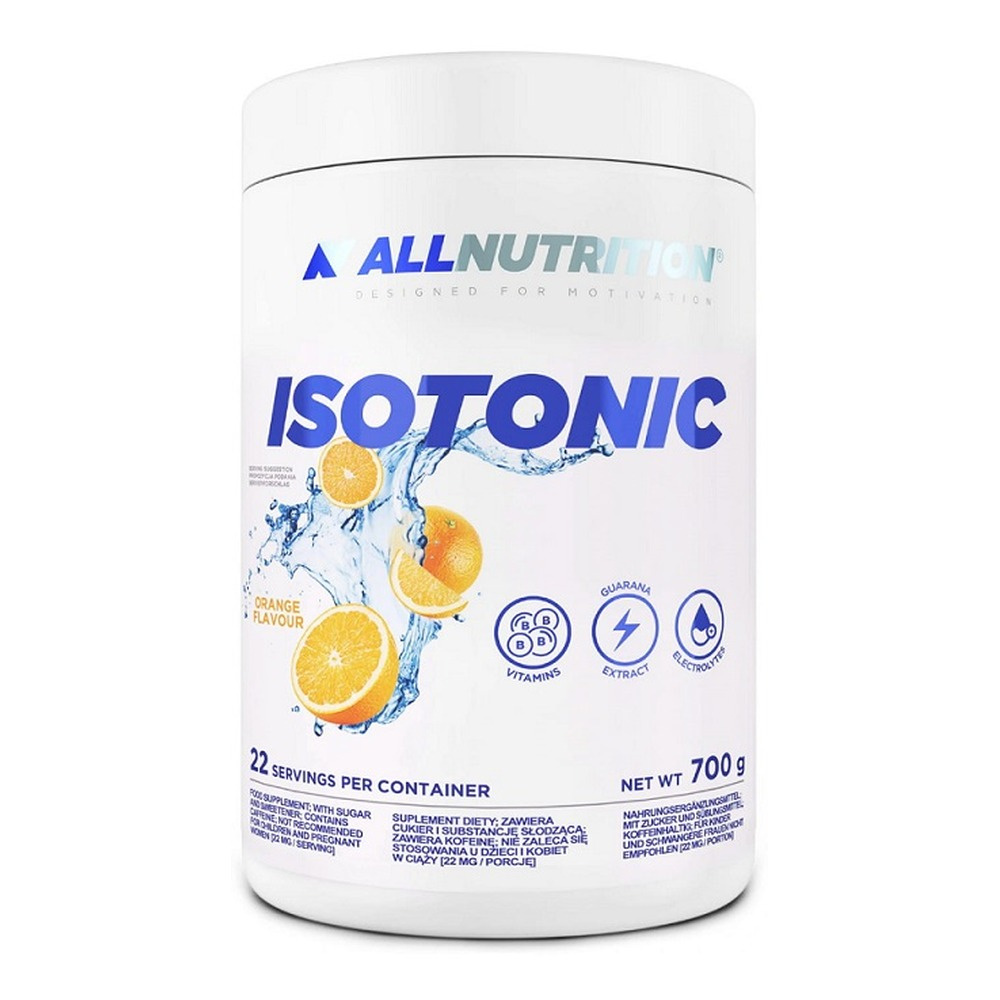 Allnutrition Isotonic Powder Drink Replenishing Electrolytes Orange 700g