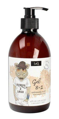 Laq Forest Savage Shower Gel for Men 8in1 with Male Perfume Scent 500ml 