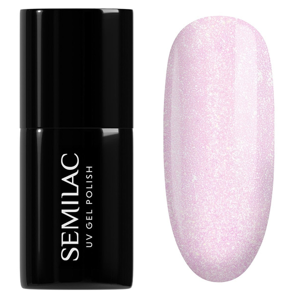 Semilac UV/LED Love Is In The Nails Soak Off Hybrid Gel Nail Polish - 390 Spark Of Bare Love 7ml