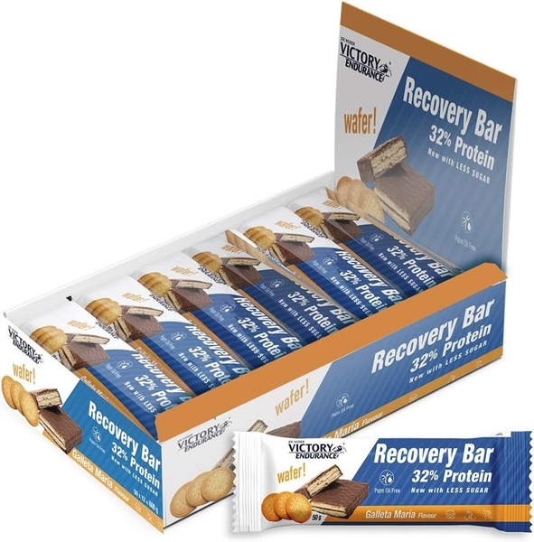Weider Joe Weider Victory Endurance Recovery Bar, Galleta Maria - 12 x 50g