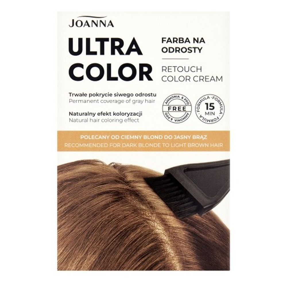Joanna Ultra Color Retouch Color Cream Light Brown 15g