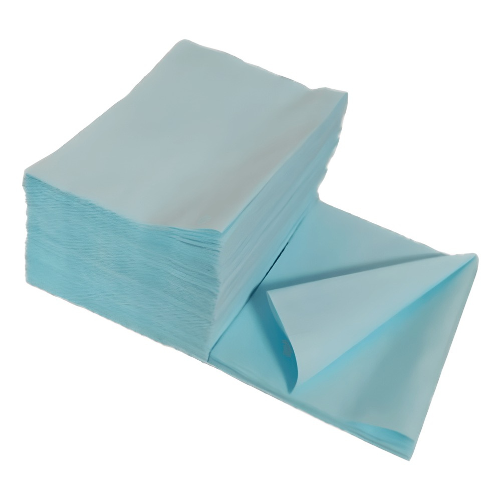 BLCK Professional Disposable Non-Woven Pedicure Towels Turquoise 50x38cm 100pcs