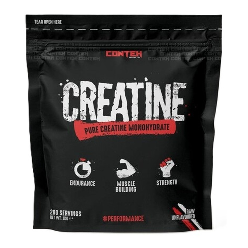 Conteh Sports Creatine Monohydrate Raw Unflavoured 1000g