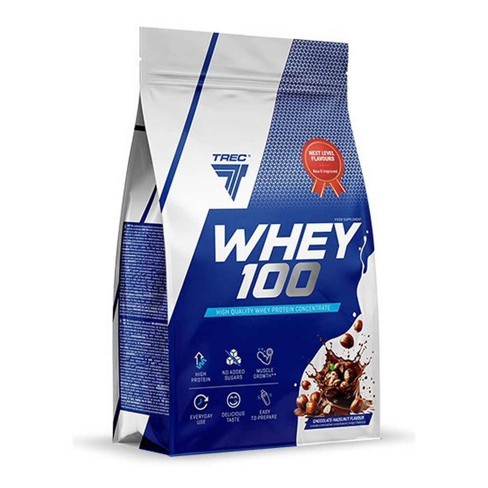 Trec Nutrition Whey 100 (Bag), Chocolate Hazelnut - 900g