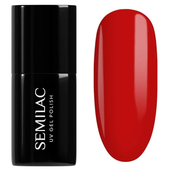 Semilac Hybrid Gel Polish Hottie - 063 Legendary Red 7ml