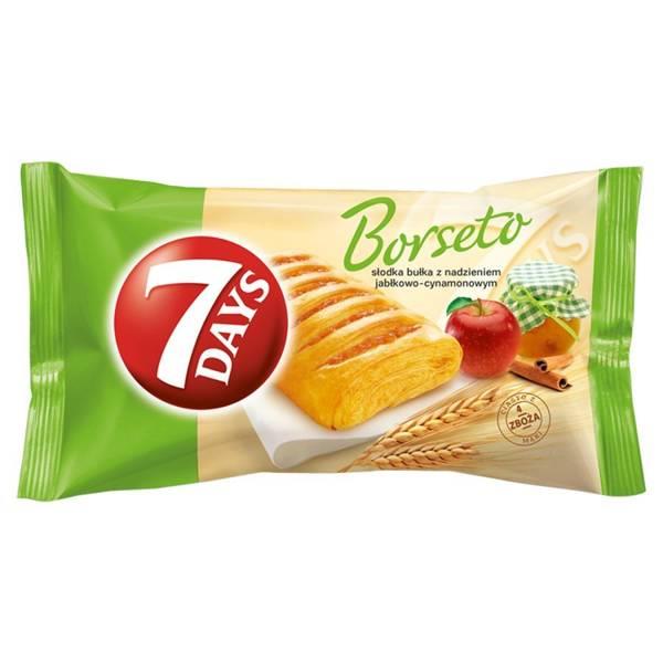 7 Days Borseto Sweet Bun with Apple-Cinnamon Filling 80g