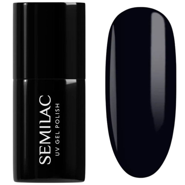 Semilac Into Her Nature UV/LED Soak Off Hybrid Gel Polish - 420 Safari Night Blue 7ml