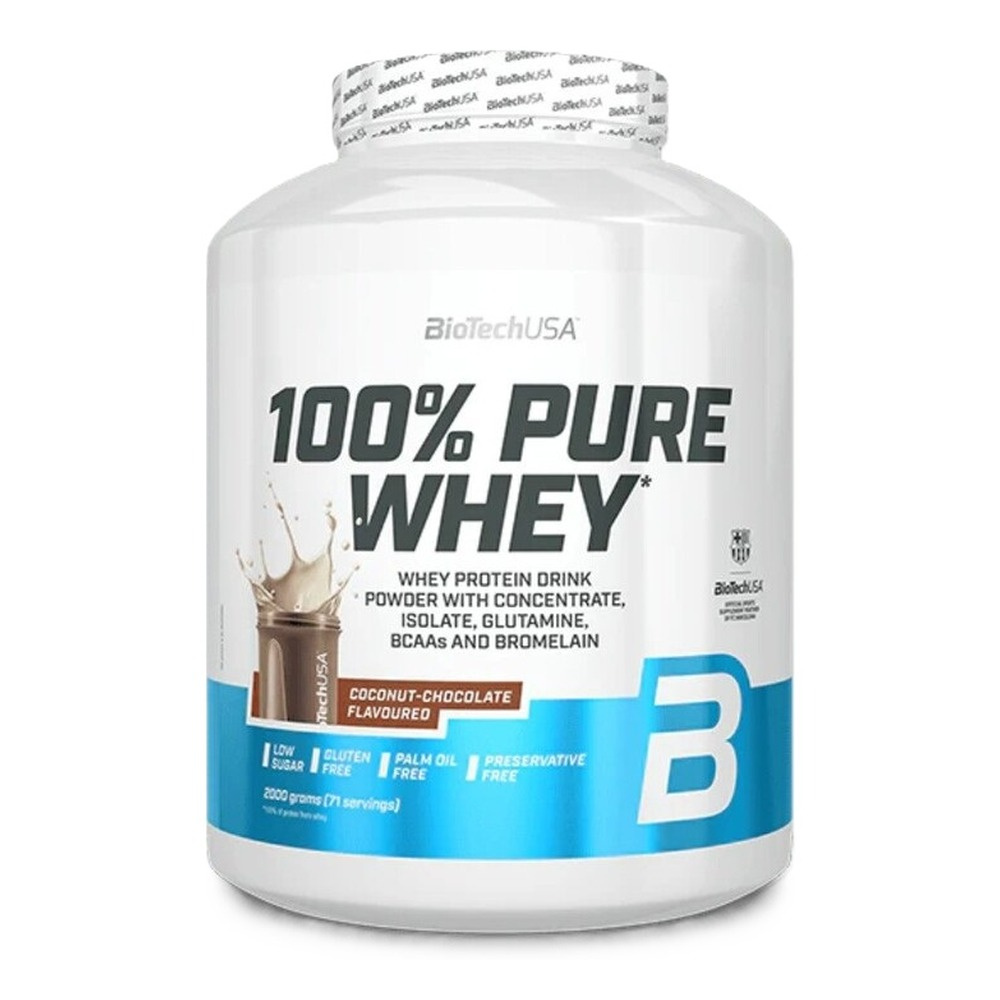 BioTechUSA 100% Pure Whey, Coconut-Chocolate - 2000g