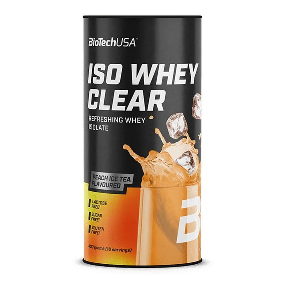 BioTechUSA Iso Whey Clear, Peach Ice Tea - 400g