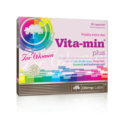 Olimp Vita-Min Plus Vitamin and Mineral Complex for Women 30 Capsules