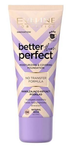 Eveline Better Than Perfect Cover Foundation No. 04 Natural Beige Neutral 30ml