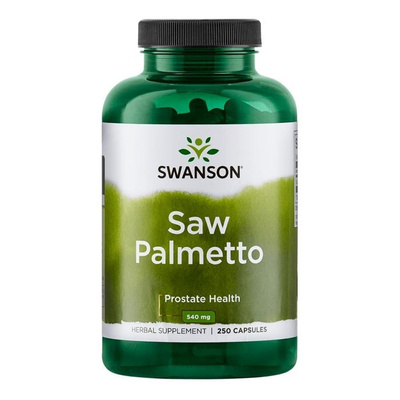 Swanson Saw Palmetto 540mg for Men's Health 250 Capsules
