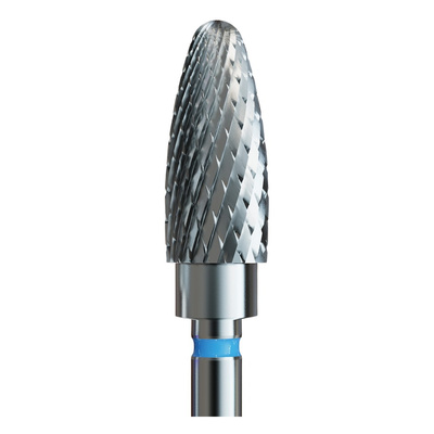 IQ Nails Standard Crosscut Tungsten Carbide Nail Drill Bit Pinecone Shape 6mm Use in Manicure and Pedicure 274.190.060 1 Piece