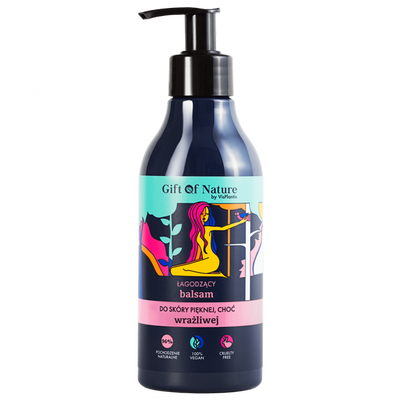 Gift of Nature Soothing Balm For Sensitive Skin Vegan Natural Product 300ml