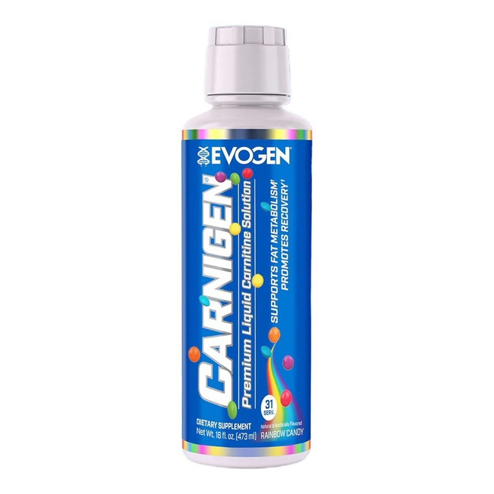 Evogen Carnigen Liquid Rainbow Candy Liquid Carnitine To Support Fat Metabolism 473ml