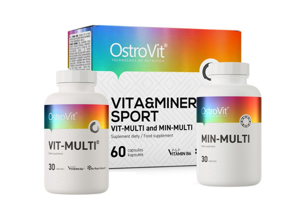 OstroVit VITA&MINERALS Sport - 60 caps