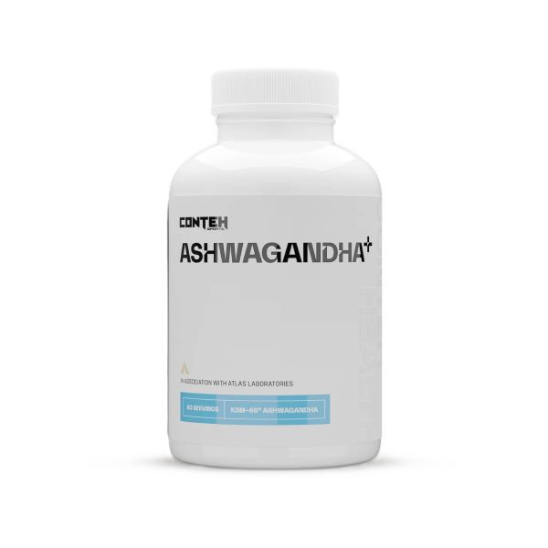 Conteh Sports Ashwagandha+ Supplement for Stress and Anxiety Reduction 120 Capsules