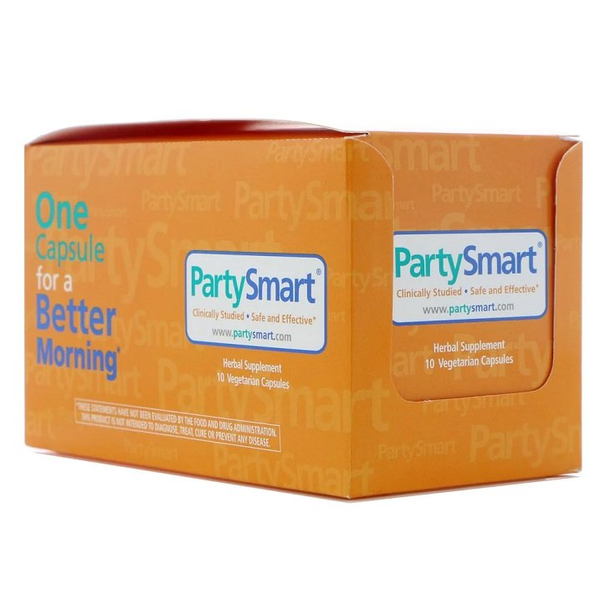 Himalaya PartySmart Herbal Supplement For Liver Support and Well-being 10 vcaps