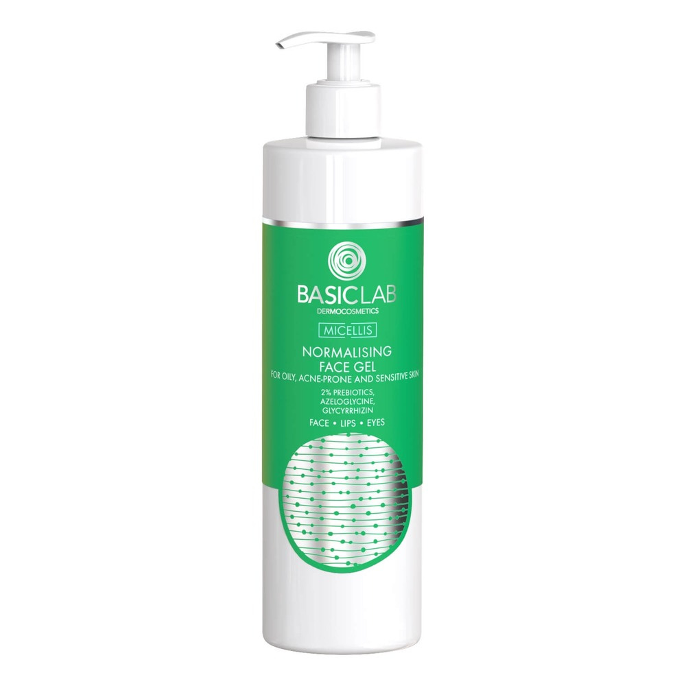 BasicLab Normalizing Cleansing Gel for Oily, Acne and Sensitive Skin 300ml