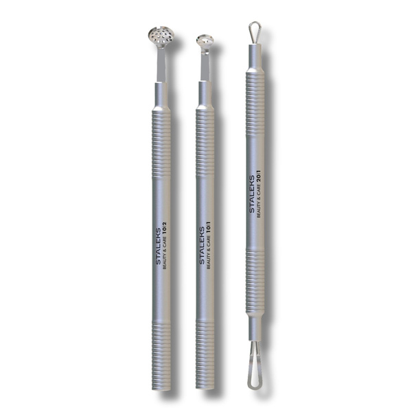 Staleks Beauty & Care Clean Skin Toolset Mechanical Pore Cleansing Kit ZBC-30 3 Pieces