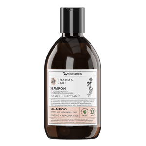 Vis Plantis Pharma Care Ginseng and Niacinamide Shampoo for Thin Hair 500ml Best Before 07.02.26Vis Plantis Pharma Care Żeń-Szeń i Niacynamid Szampon do Włosów Cienkich 500ml Best Before 07.02.26