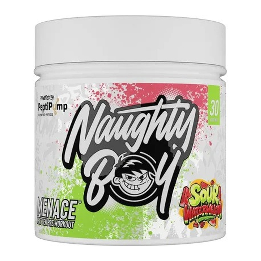 Naughty Boy Menace V2 Sports Supplement Powder Sour Watermelon 210g