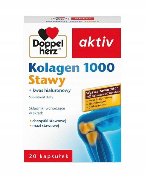 Doppelherz Activ Collagen 1000 Joints for Better Cartilage Nutrition 20 Capsules