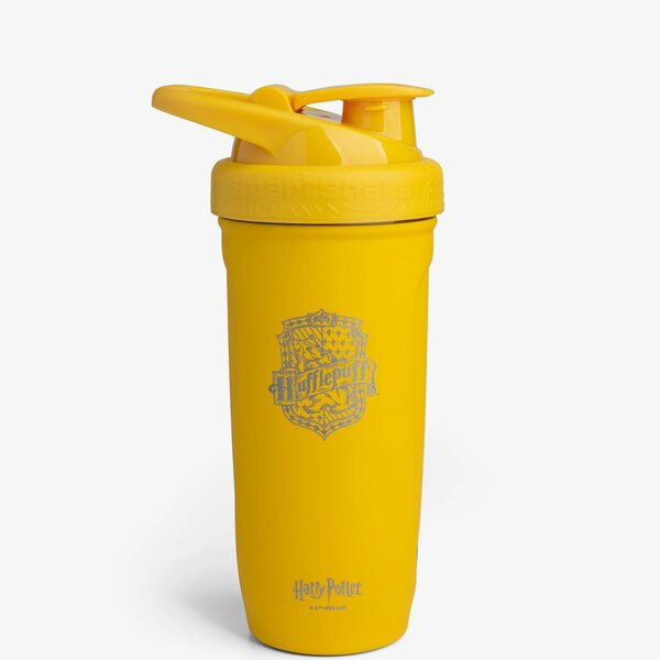 SmartShake Harry Potter Collection Stainless Steel Shaker, Hufflepuff - 900 ml.
