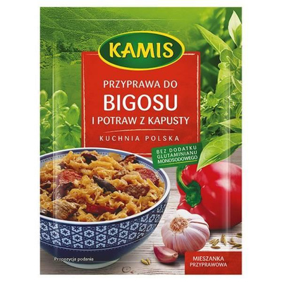 Kamis Polish Cuisine Seasoning Bigos and Cabbage Dishes Spice Mix 20g