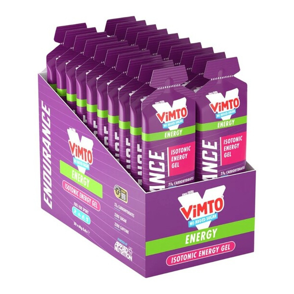 Applied Nutrition Endurance Velocity-Fuel Energy Isotonic Energy Gel Vimto for Endurance 20 x 60g