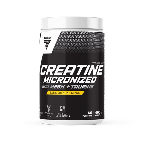 Micronized Creatine 200 Mesh with Taurine and Vitamin C 400g