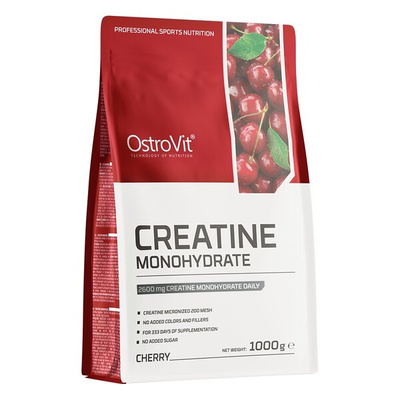 OstroVit Creatine Monohydrate, Cherry - 1000g