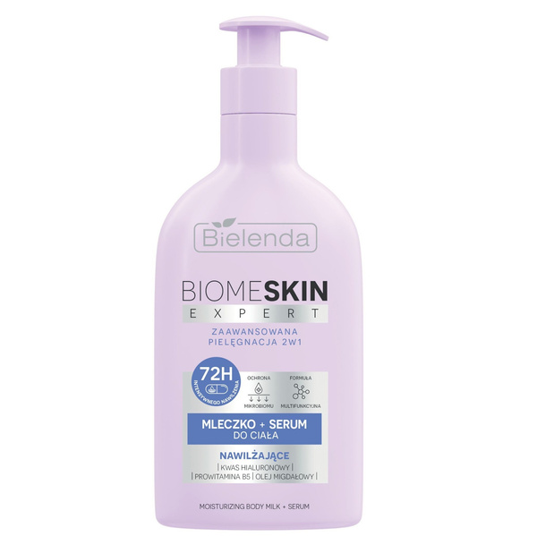 Bielenda Biome Skin Expert Moisturizing Milk and Body Serum 2in1 350ml