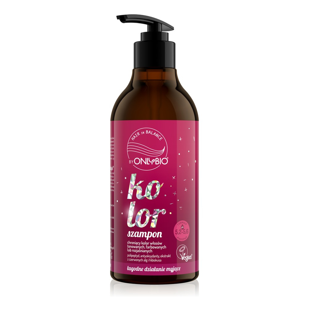OnlyBio Hair in Balance Color Protection Shampoo for Colored Hair 400ml