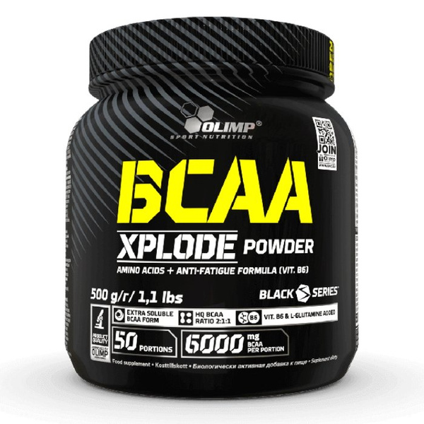Olimp BCAA Xplode Amino Acids for Recovery and Muscle Mass Strawberry 500g