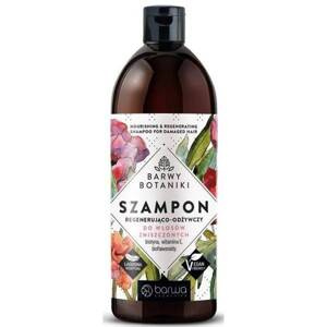 Barwa Botany Colors Regenerating and Nourishing Shampoo for Damaged Hair 480ml