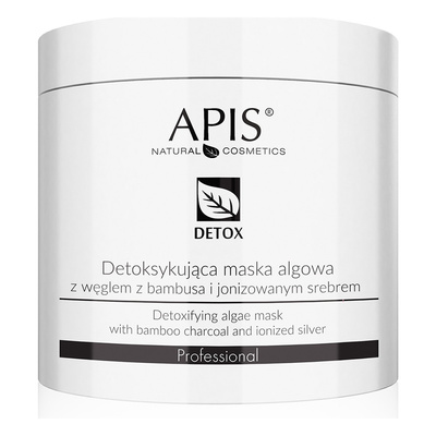 Apis Professional Detoxifying Algae Mask with Bamboo Charcoal for Oily and Combination Skin 200g
