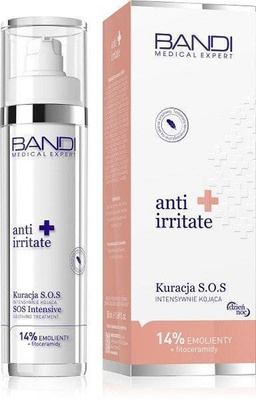 Bandi Anti Irritate S.O.S. Intensive Soothing Treatment 14% Emollients 50ml