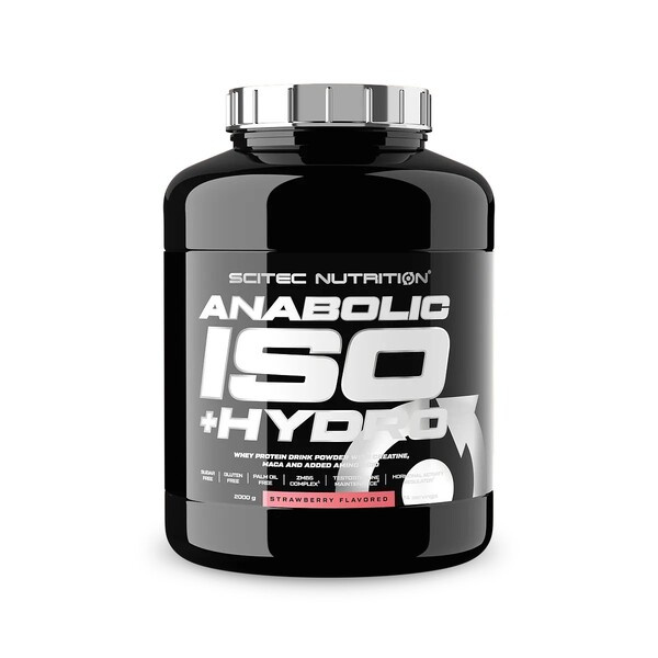 Anabolic Iso + Hydro, Strawberry - 2000g